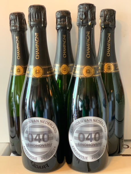 PSV Kampioen Champagne Brut 75 cl. Op het Kampioenschap!